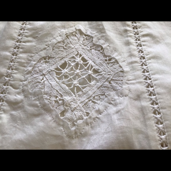 Apt. 9, P12, Wht.,Cut Work, Lace Trim, Skirt,NWOT. - Picture 11 of 11